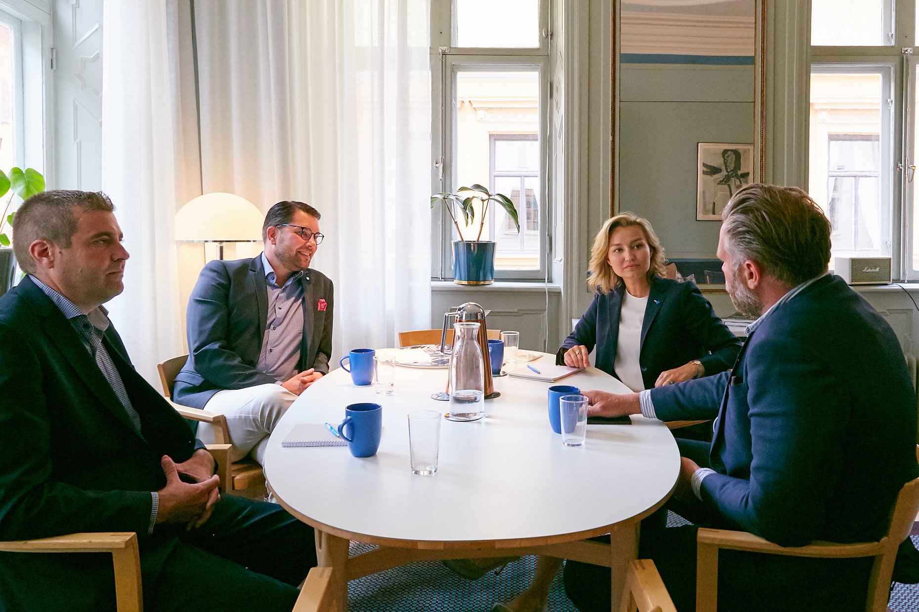 Ebba Busch Thor lunch Ebba Busch Thor lunch